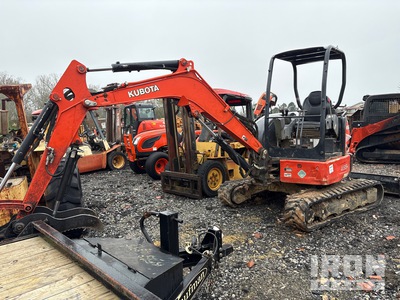 Kubota U35-4R1A Mini Excavator (Inoperable)