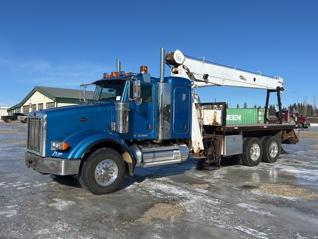 National 875 17 ton Straight Boom on 2005 Peterbilt 378 6x4 Sleeper Boom Truck