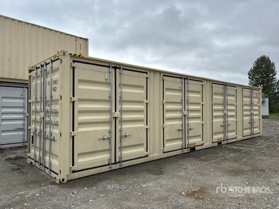 2025 40 ft High Cube Multi-Door Opslag container