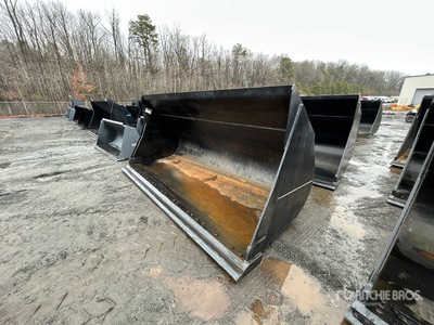 Rockland 38311-61580-OTH 148 in 9 cyd General Purpose Godet pour chargeuse sur pneus - Fits Hitachi ZW370 (Unused)