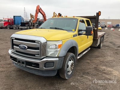 2012 Ford F-550 XLT 4x4 Crew Cab Autocarro cassone fisso