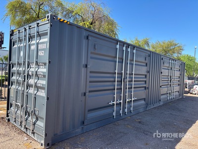 2026 40 ft High Cube Multi-Door Storage Container