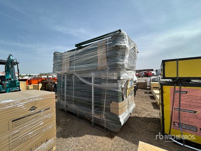 Quantity of (56) 2026 EMC CP10FT-5FT(54+2) 10 ft x 5 ft Powder Coated Corral شبكات سلكية لإبقاء الحيوانات (Unused)