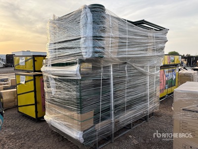 Quantity of (56) 2026 EMC CP10FT-5FT(54+2) 10 ft x 5 ft Powder Coated Corral Livestock Panel (Unused)