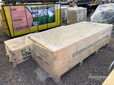 2026 EMC CG2533-H305 Double Garage Metal Warehouse Shed (Unused)