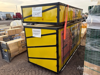 2026 EMC C404015D 40 ft x 40 ft Double Truss Container Shelter Edificio de almacenaje (Unused)