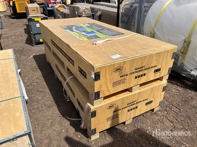 2026 EMC SG3640-H260 Metal Container Roof Shed (Unused)