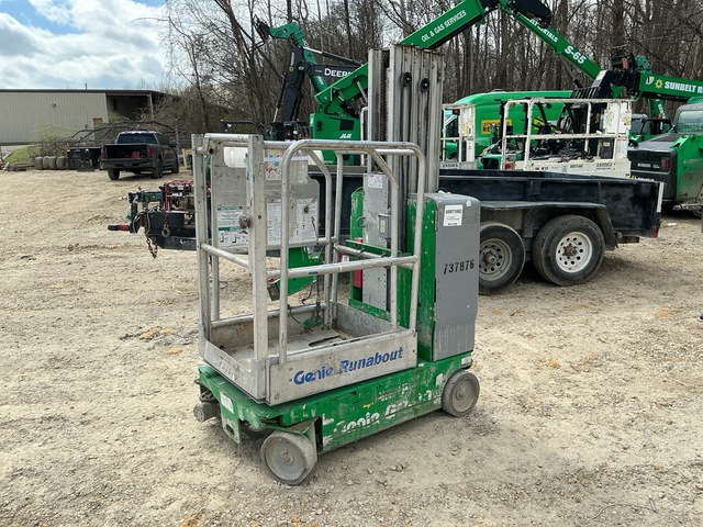 2015 Genie GR-20 Vertical Mast Lift 2015 Genie GR-20 Vertical Mast Lift