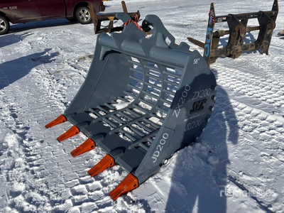 2025 SEC 58 in Q/C Skeleton Excavator Bucket - Fits ZX200