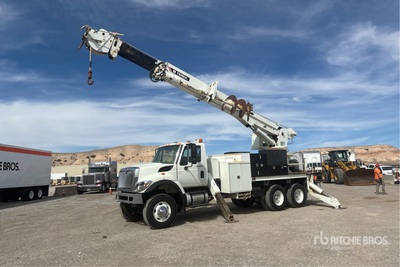 2013 Terex Telelect General on 2014 International 7400 6x6 Digger Derrick Truck