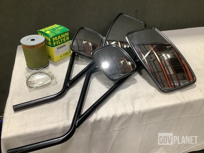(44) Fluid Filter Elements & (4) Rearview Mirror Assemblies