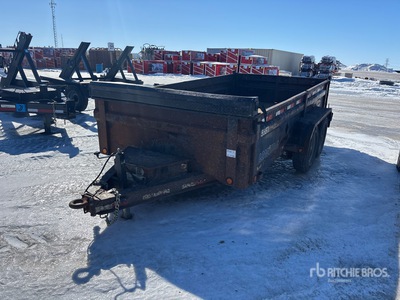 2012 Load Trail 14 ft T/A Dump Utility Trailer