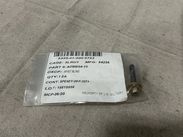 (393) Avibank ADBB-S4-15 Blind Rivets