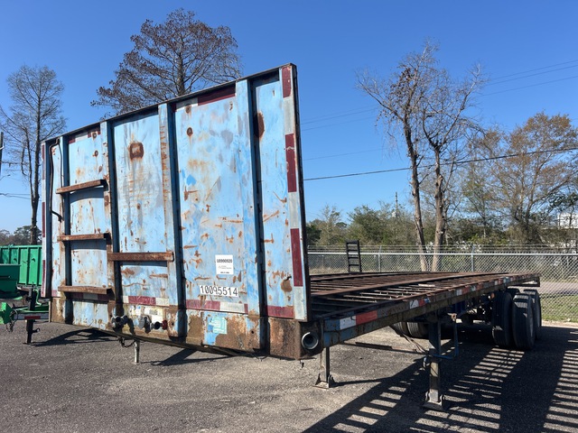 2004 Fontaine FTW-5-8048SLW 48 ft T/A Flatbed Trailer 2004 Fontaine FTW-5-8048SLW 48 ft T/A Flatbed Trailer