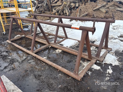 Quantity of (2) 10 Foot Pipe Rack