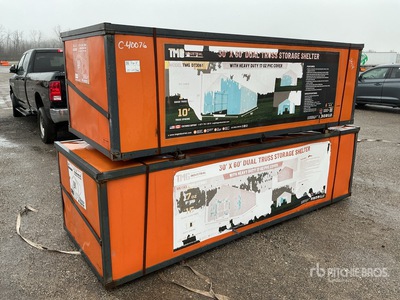 TMG 30 ft x 60 ft Container Shelter (Unused)
