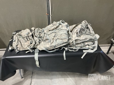(7) Large Field Pack Sets & (6) Assault Packs