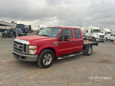 2010 Ford F-250 XLT 4x2 Crew Cab Flatbed Truck