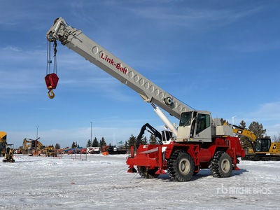 1989 Link-Belt HSP8028S 4x4x4 Rough Terrain Crane