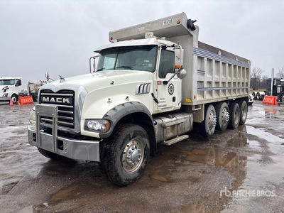 2015 Mack GU713 10x4 Wywrotka Quad/A