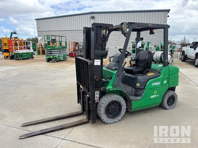 2016 Mitsubishi FG25N 4600 lb Cushion Tire Heftruck