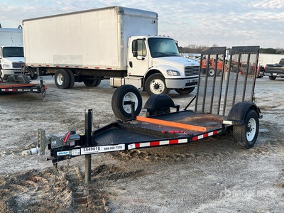 MMDI 614SLTD 8 ft S/A Equipment Trailer