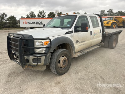 2012 Ford F-450 XL 4x4 Crew Cab Camión Caja Abierta