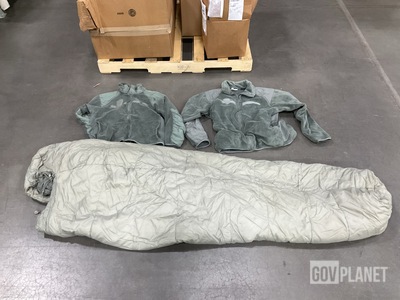 (14) Sleeping Bags & (23) Cold Weather Jackets