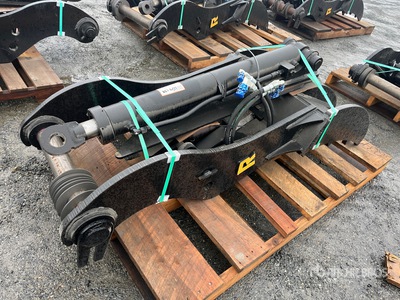 Rockland ZX160HTDRLK_01 Hydraulic Excavator Thumb - Fits HItachi ZX160LC-7 (Unused)