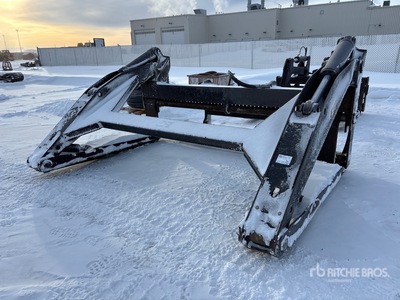 EFI 72 in Q/C Grappin pour chargeuse sur pneus - Fits John Deere 644K