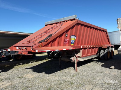 2003 CPS 0 ft T/A strooi aanhangwagen