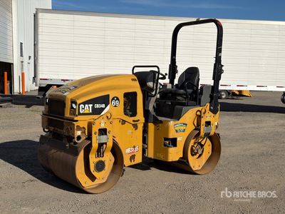 2015 Cat CB34B Double Drum Roller