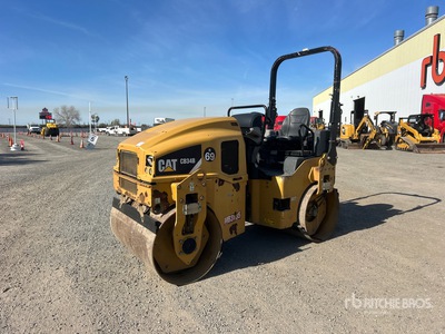 2015 Cat CB-34B Double Drum Roller