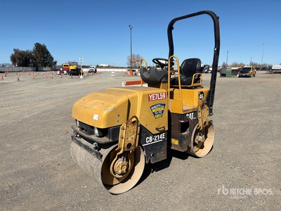 2007 Cat CB214E Double Drum Roller