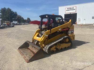 2017 Cat 259D Two-Speed High Flow Compacte Schranklader