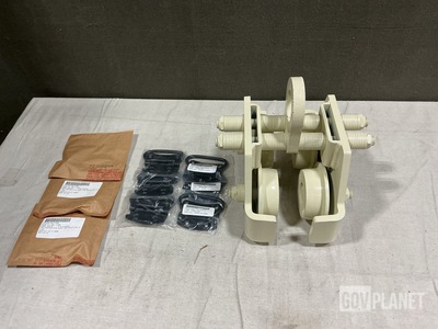 (1) Hoist Component, (232) Bail Handles, (21) Caps & Assorted Items