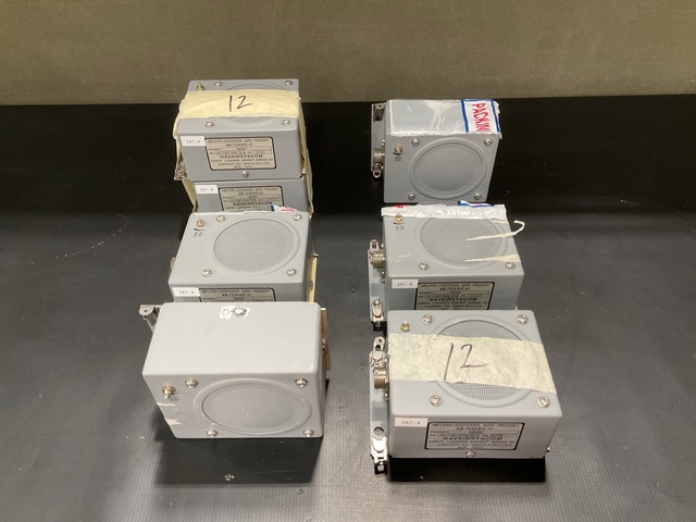 (7) Lockheed Martin AM-7534/AIC-41 Loudspeakers
