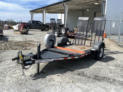 MMDI 8 ft S/A Equipment Trailer