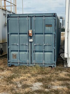 Insulated Conex Workroom for Hydraulic Hose Assembly