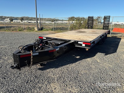 2013 Zieman 2725A 21 ft T/A Equipment Trailer