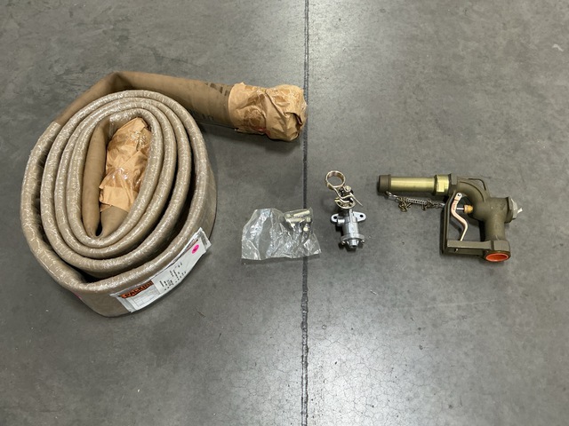 (2) Hose Assemblies, (2) Pneumatic Tank Valves & Assorted Items