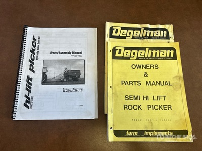 Degelman R570S Paddle ماكينة جمع الصخور