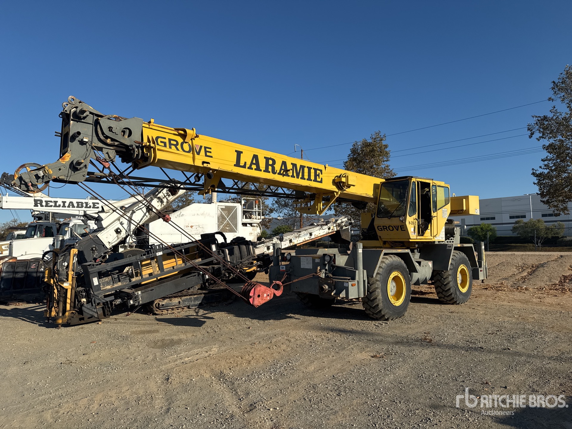 1990 Grove RT528C 4x4 Rough Terrain Crane