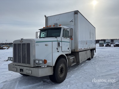 1999 Peterbilt 378 6x4 Van Truck