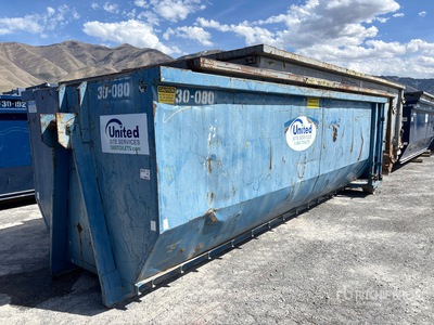 Quantity of (3) 20 ft Roll-Off Container