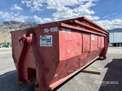 Quantity of (3) 24 ft Roll-Off Container