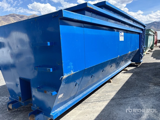 Quantity of (3) 22 ft 30 cyd Roll-Off Container