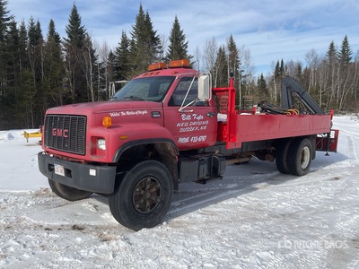1999 v809 Knuckle Boom on 1999 GMC C8500 4x2 ブームトレーラー