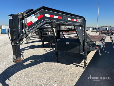 2014 PJ 36 ft T/A Gooseneck Apparatuur aanhangwagen