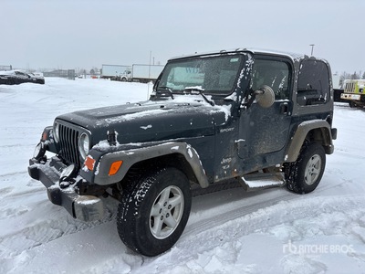 2005 Jeep TJ 4WD SUV Sport Utility Vehicle (Inoperable)